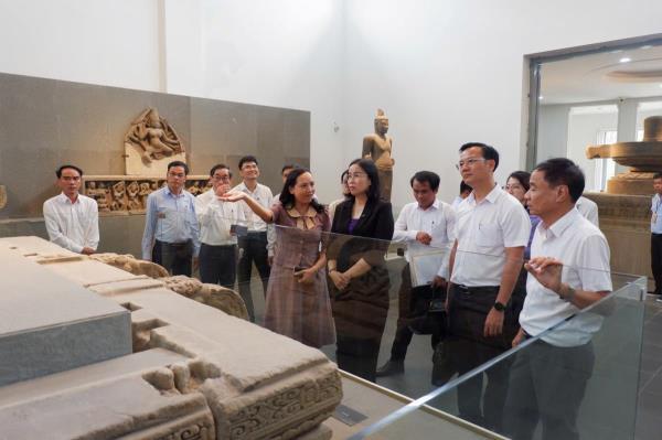 Đẩy nhanh tiến độ, bảo đảm chất lượng công trình cải tạo, nâng cấp Bảo tàng Điêu khắc Chăm