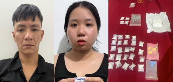 Cặp đôi mua bán trái phép chất ma túy vùng giáp ranh sa lưới