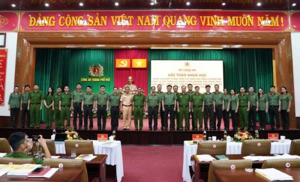 Nâng cao chất lượng công tác pháp chế Công an nhân dân