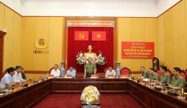 Bảo đảm ANTT, phát triển kinh tế - xã hội địa bàn Tây Nguyên