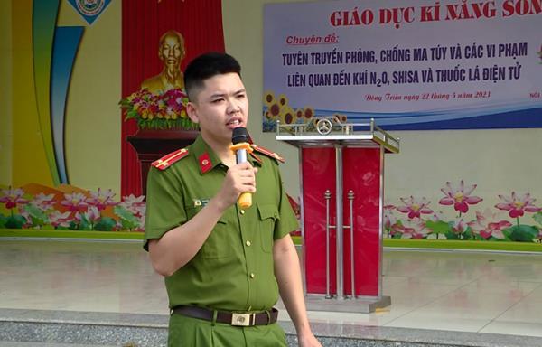 Thượng úy Nguyễn Đăng Khải anh dũng hy sinh trong khi truy bắt đối tượng vận chuyển trái phép chất ma túy