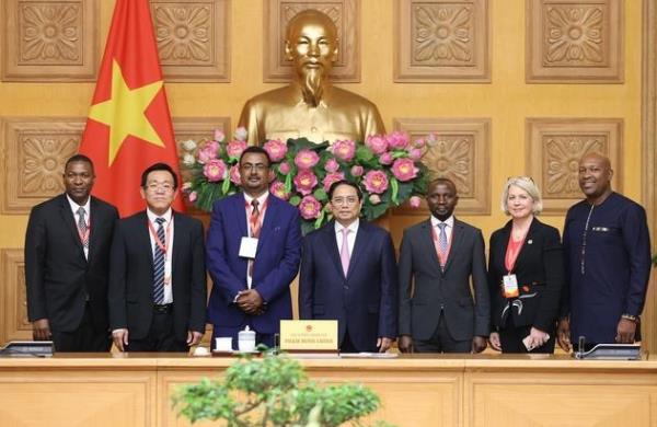 Thủ tướng Phạm Minh Chính tiếp Đoàn lãnh đạo Bộ Nông nghiệp các nước