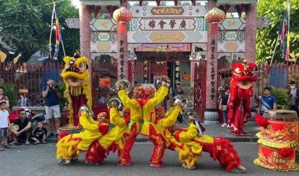 Múa Thiên cẩu - Nét văn hóa đặc trưng của Tết Trung thu ở Hội An