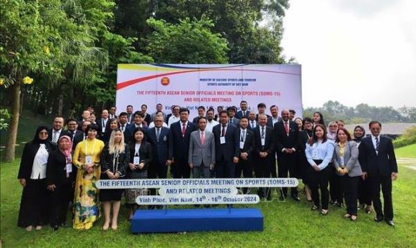 Khai mạc Hội nghị quan chức cấp cao ASEAN về thể thao lần thứ 15 (SOMS-15)