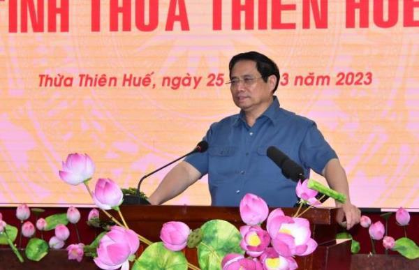 Thủ tướng Phạm Minh Chính: Thừa Thiên-Huế phải biến di sản thành tài sản