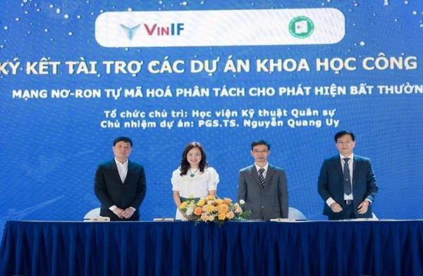 Quỹ Đổi mới Sáng tạo Vingroup tiếp tục tài trợ cho các dự án khoa học công nghệ