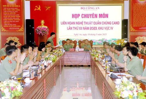 Gần 1000 cán bộ chiến sĩ tham gia Liên hoan Nghệ thuật quần chúng Công an nhân dân lần thứ XII- 2023, khu vực IV