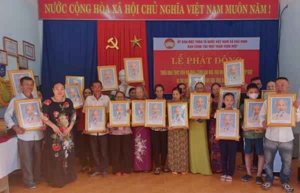 Phát động phong trào xây dựng mô hình xứ đạo Thôn văn hóa, văn minh, sống tốt đời đẹp đạo