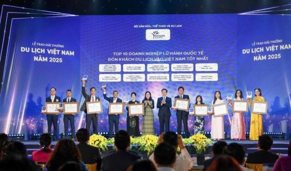 Đà Nẵng thắng lớn tại Giải thưởng Du lịch Việt Nam 2025