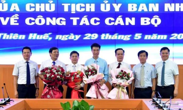 Thừa Thiên - Huế: Bổ nhiệm, điều động nhiều lãnh đạo chủ chốt các sở, ngành