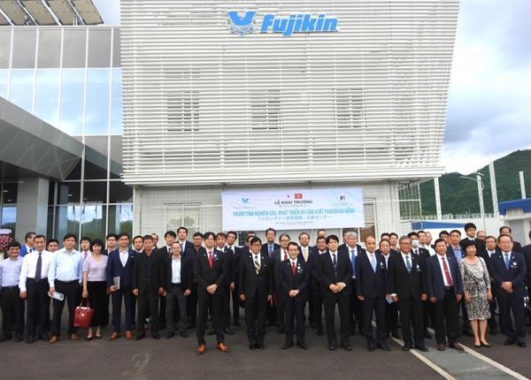 Khai trương Trung tâm Nghiên cứu, Phát triển và Sản xuất Fujikin Đà Nẵng có quy mô 35 triệu USD