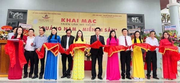 Khai mạc Triển lãm tranh, tượng chủ đề Quảng Nam - Miền di sản