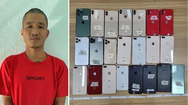 Khoắng sạch tiệm điện thoại