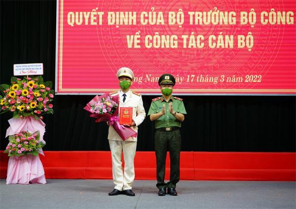 Bổ nhiệm Phó Giám đốc CA tỉnh Quảng Nam