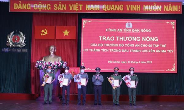 Công an Đắk Nông liên tiếp lập nhiều thành tích, chiến công trong quý I năm 2022