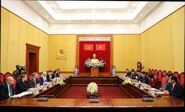 Tăng cường hợp tác phòng, chống tội phạm giữaViệt Nam - Vương quốc Anh