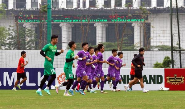 Đội tuyển U23 Việt Nam: Chưa thể rèn chiến thuật
