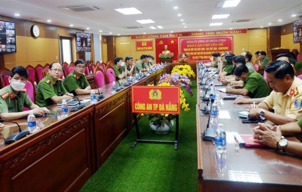 Đảng ủy Công an Trung ương tổ chức Hội nghị trực tuyến báo cáo chuyên đề