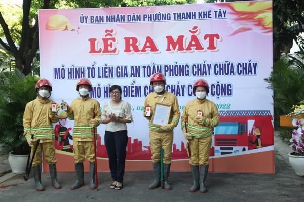 Đà Nẵng: Ra mắt mô hình điểm Tổ liên gia an toàn PCCC và Điểm chữa cháy công cộng