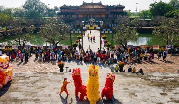 Khách quốc tế lưu trú tại Huế dịp Tết tăng 3.500%