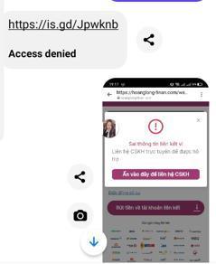Cảnh báo bẫy vay tiền online