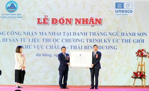 Phát huy mạnh mẽ giá trị Di sản tư liệu Ma nhai tại Danh thắng Ngũ Hành Sơn