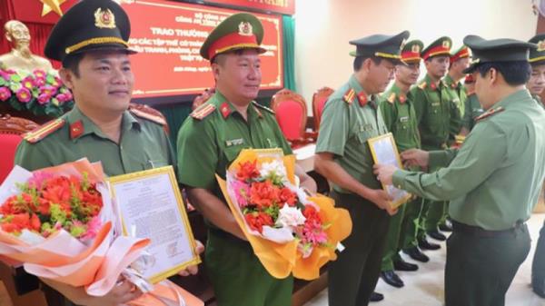 Nhiều đơn vị thuộc Công an tỉnh Đắk Nông được Bộ Công an khen thưởng