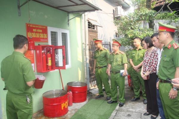 Cần lan tỏa mạnh mẽ mô hình Tổ liên gia an toàn PCCC