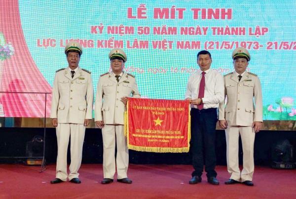 Mít tinh kỷ niệm 47 năm xây dựng và hoạt động của lực lượng Kiểm lâm thành phố Đà Nẵng