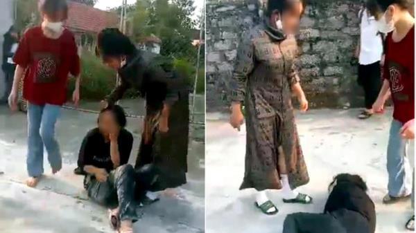 Nữ sinh bị đánh hội đồng