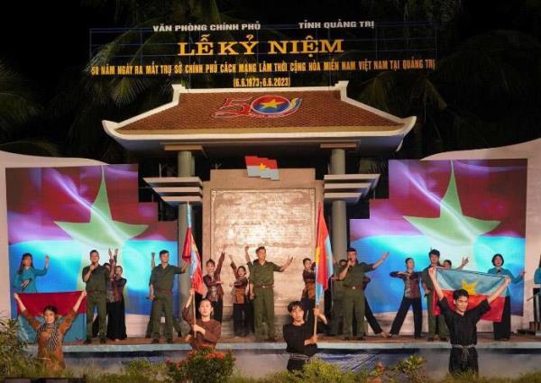 Kỷ niệm 50 năm ngày ra mắt Trụ sở Chính phủ CMLTCHMN Việt Nam: Chương trình nghệ thuật đặc biệt Một Chính phủ vì khát vọng hòa bình