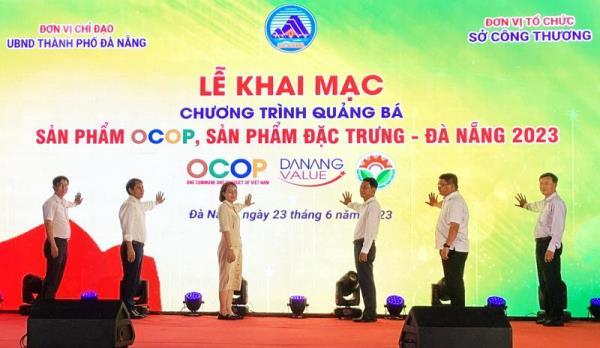 Khai mạc Chương trình quảng bá sản phẩm OCOP - sản phẩm đặc trưng Đà Nẵng năm 2023