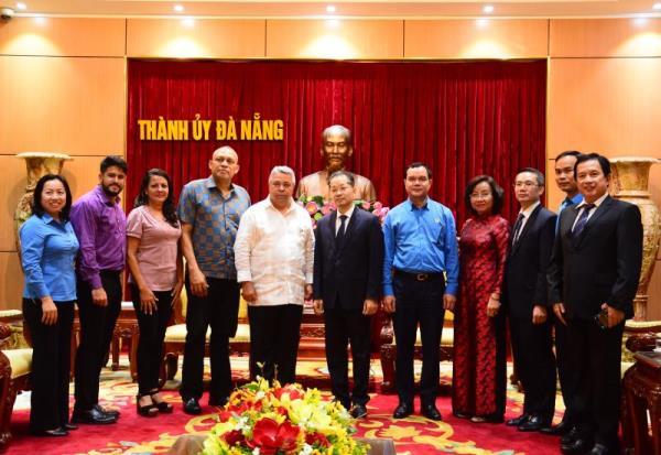 Bí thư Thành ủy Nguyễn Văn Quảng tiếp Đoàn đại biểu cấp cao Đảng Cộng sản Cuba