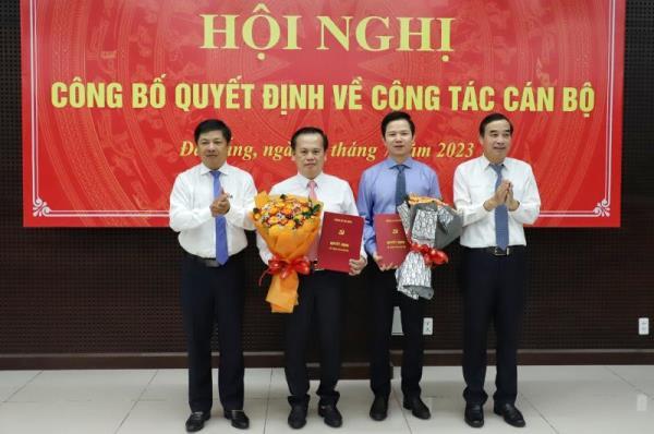 Đà Nẵng luân chuyển, điều động 2 nhân sự chủ chốt