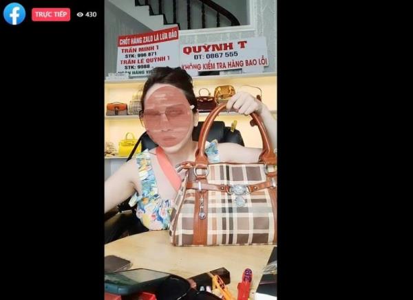 Bán hàng giả mạo nhãn hiệu