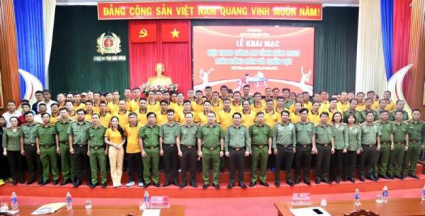 Khai mạc Hội thao chào mừng kỷ niệm 20 năm thành lập Công an tỉnh Đắk Nông