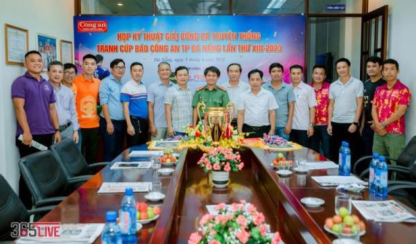 Họp kỹ thuật, bốc thăm chia bảng Giải bóng đá truyền thống tranh Cúp Chuyên đề Công an TP Đà Nẵng lần thứ XIII – năm 2023