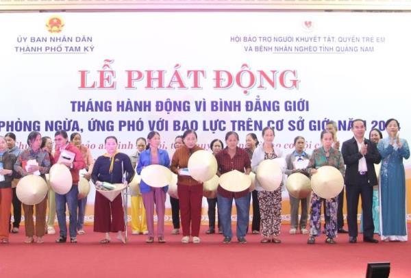 Thành phố Tam Kỳ phát động Tháng hành động vì bình đẳng giới