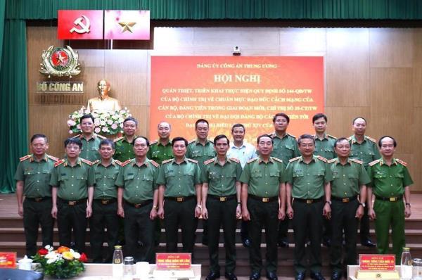 Đảng ủy Công an Trung ương quán triệt, triển khai thực hiện Quy định số 144 và Chỉ thị số 35 của Bộ Chính trị