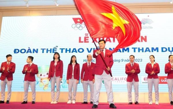 Tối 17-7, Đoàn thể thao Việt Nam làm Lễ xuất quân dự Olympic 2024