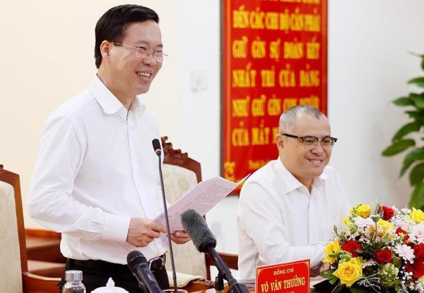 Chủ tịch nước Võ Văn Thưởng thăm và làm việc với tỉnh Phú Yên