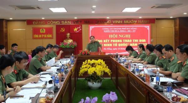 Khối thi đua Xây dựng lực lượng - Hậu cần - Trực thuộc Công an thành phố Đà Nẵng đạt nhiều thành tích quan trọng