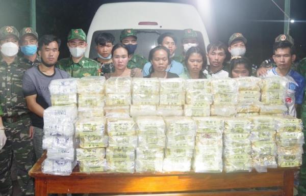 Chặt đứt đường dây vận chuyển ma túy xuyên quốc gia