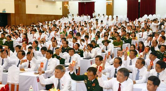 Sáng nay, bầu Ban Chấp hành Đảng bộ thành phố Đà Nẵng khoá XXI, nhiệm kỳ 2015-2020