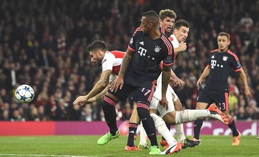 Arsenal thắng Bayern Munich 2-0: Những quyết định chính xác