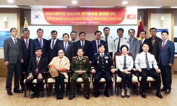 CATP Đà Nẵng và Sở Cảnh sát TP Daegu đẩy mạnh hợp tác trong công tác đảm bảo ANTT