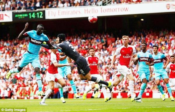 Arsenal thua West Ham: Đâu chỉ Petr Cech mắc lỗi