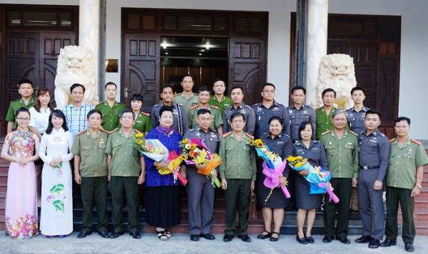Học viện Cảnh sát Hoàng gia Thái Lan làm việc với CATP Đà Nẵng