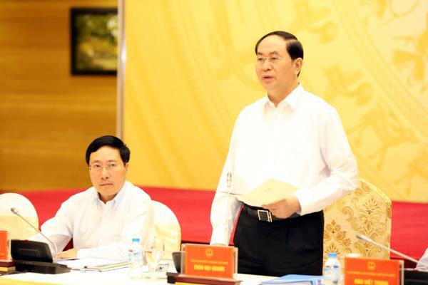 Chủ tịch nước Trần Đại Quang: Các hoạt động trong dịp Tuần lễ Cấp cao APEC 2017 cần mang dấu ấn Việt Nam