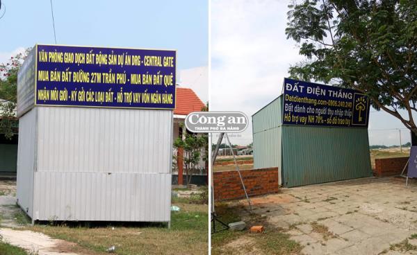 Quảng Nam dẹp ki-ốt bất động sản trái phép